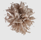 Spilla a Fiore in Tessuto - Fun&Fun Couture