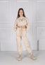Completo Felpa Cropped e Pantalone con Tasconi